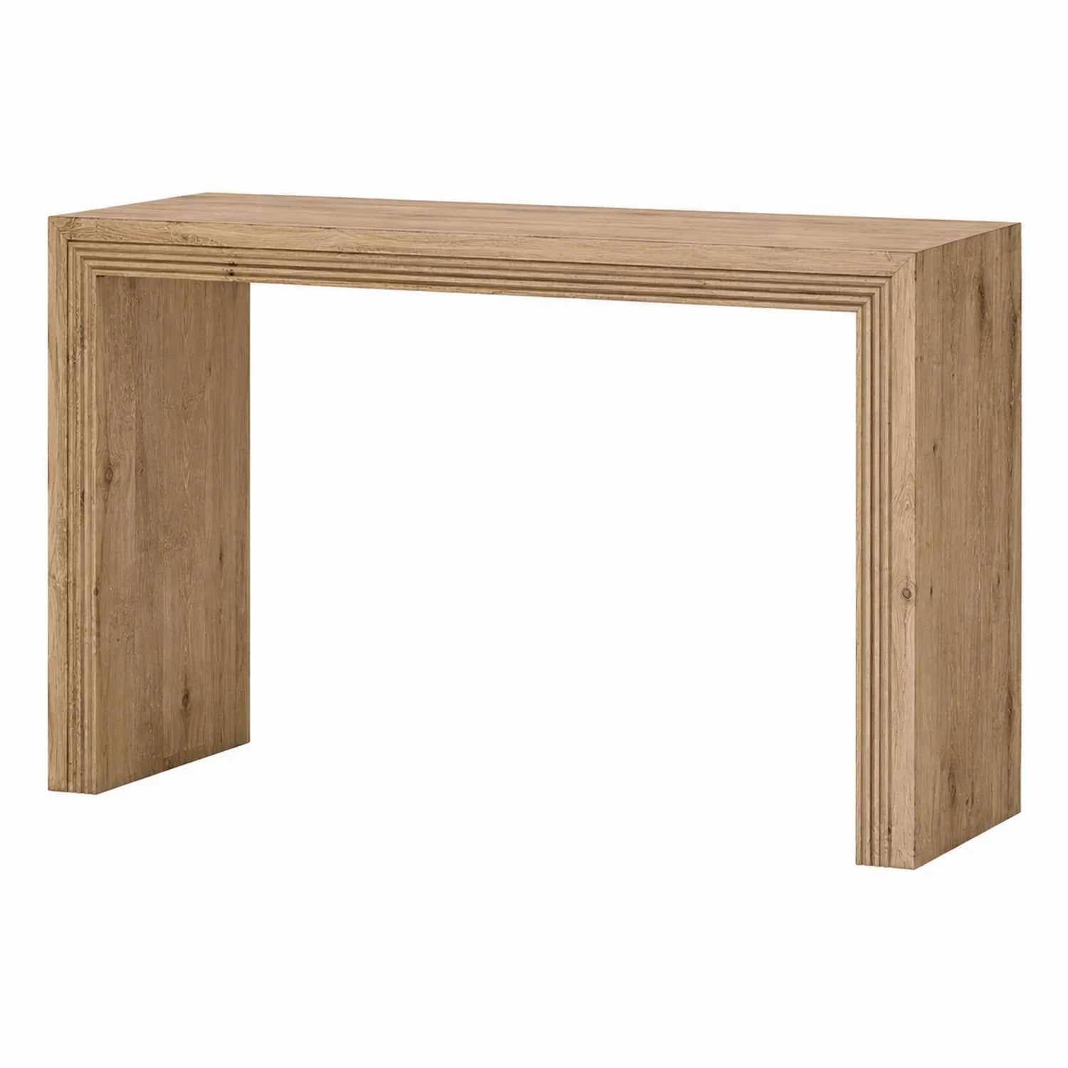 Konsola prostokątna z drewna 120x40x75 cm