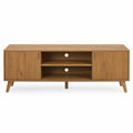 Szafka RTV dębowa 120x40x45 cm