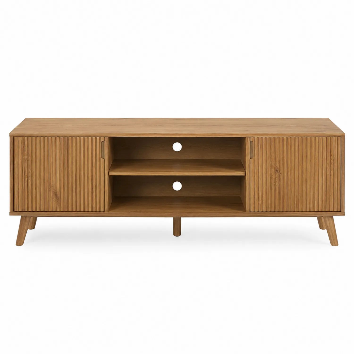 Szafka RTV dębowa 120x40x45 cm