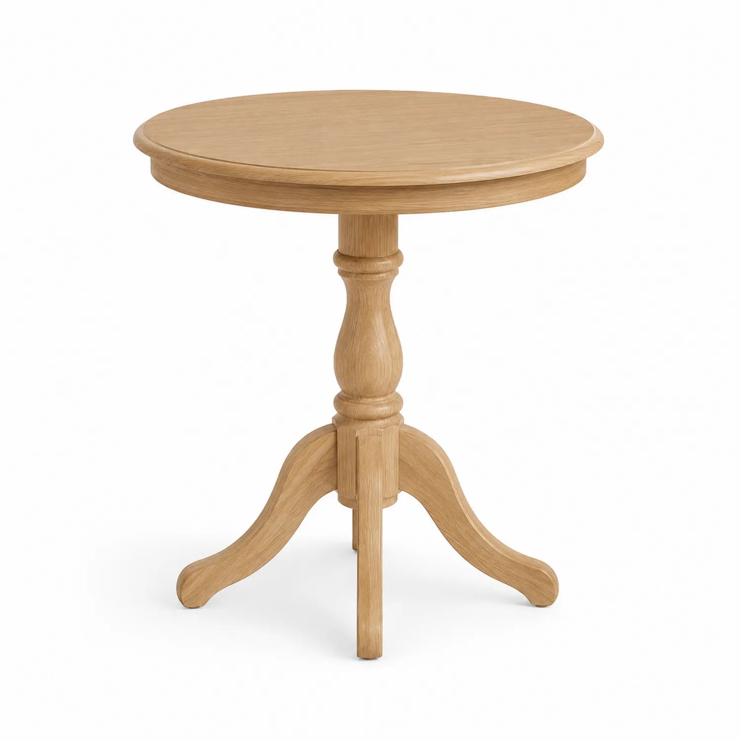Okrągły stół dębowy śr. 75 cm